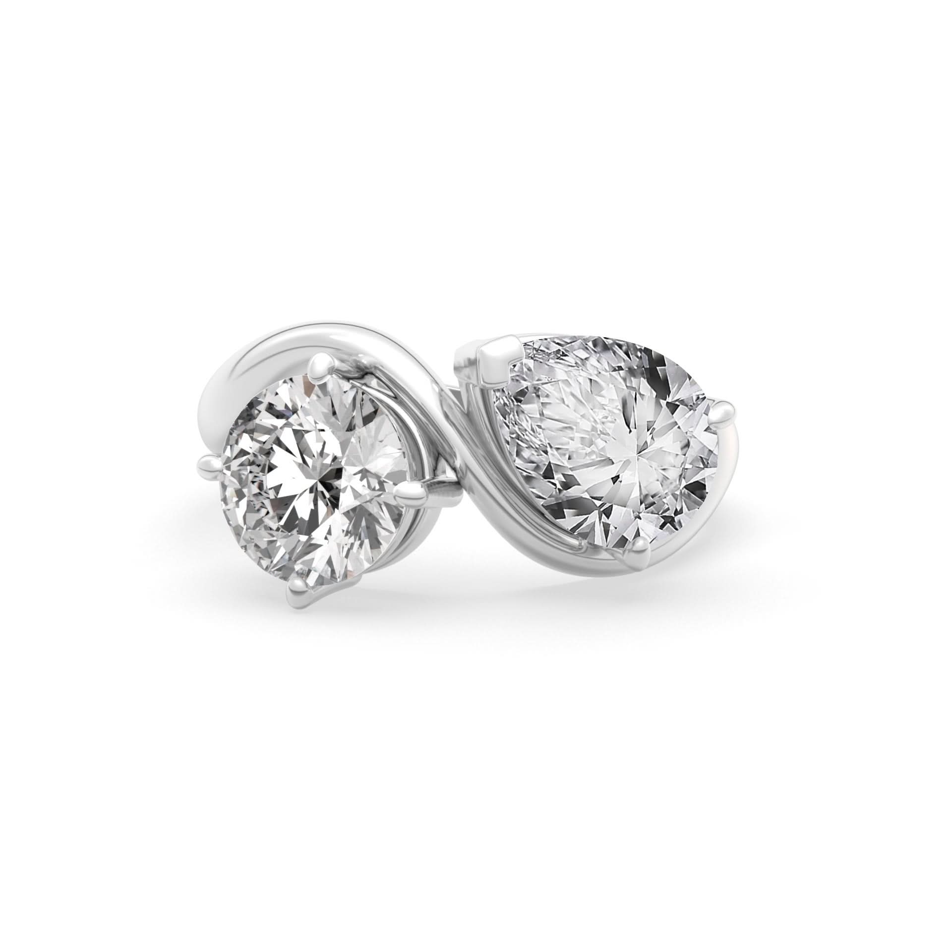 Rosa Two Stone Ring - Arter Jewelry