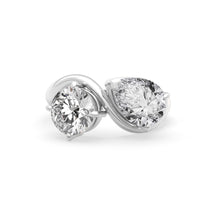 Load image into Gallery viewer, Rosa Two Stone Ring

