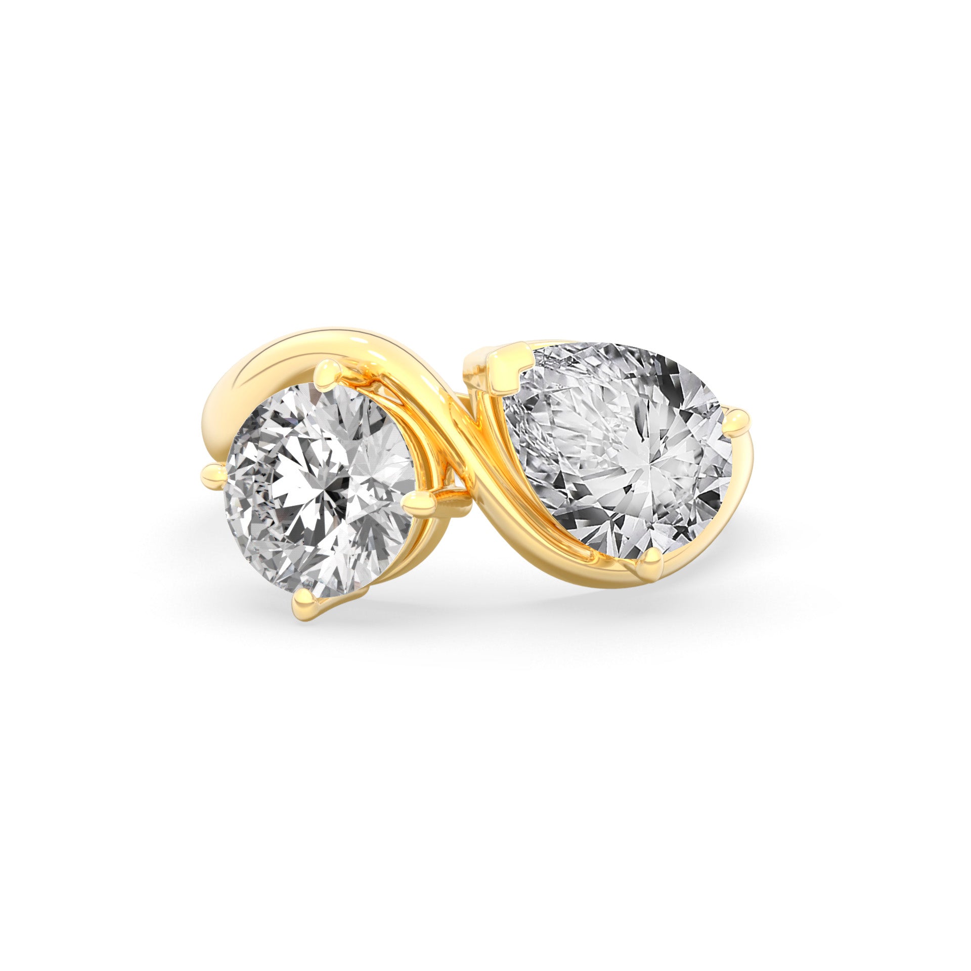 Rosa Two Stone Ring