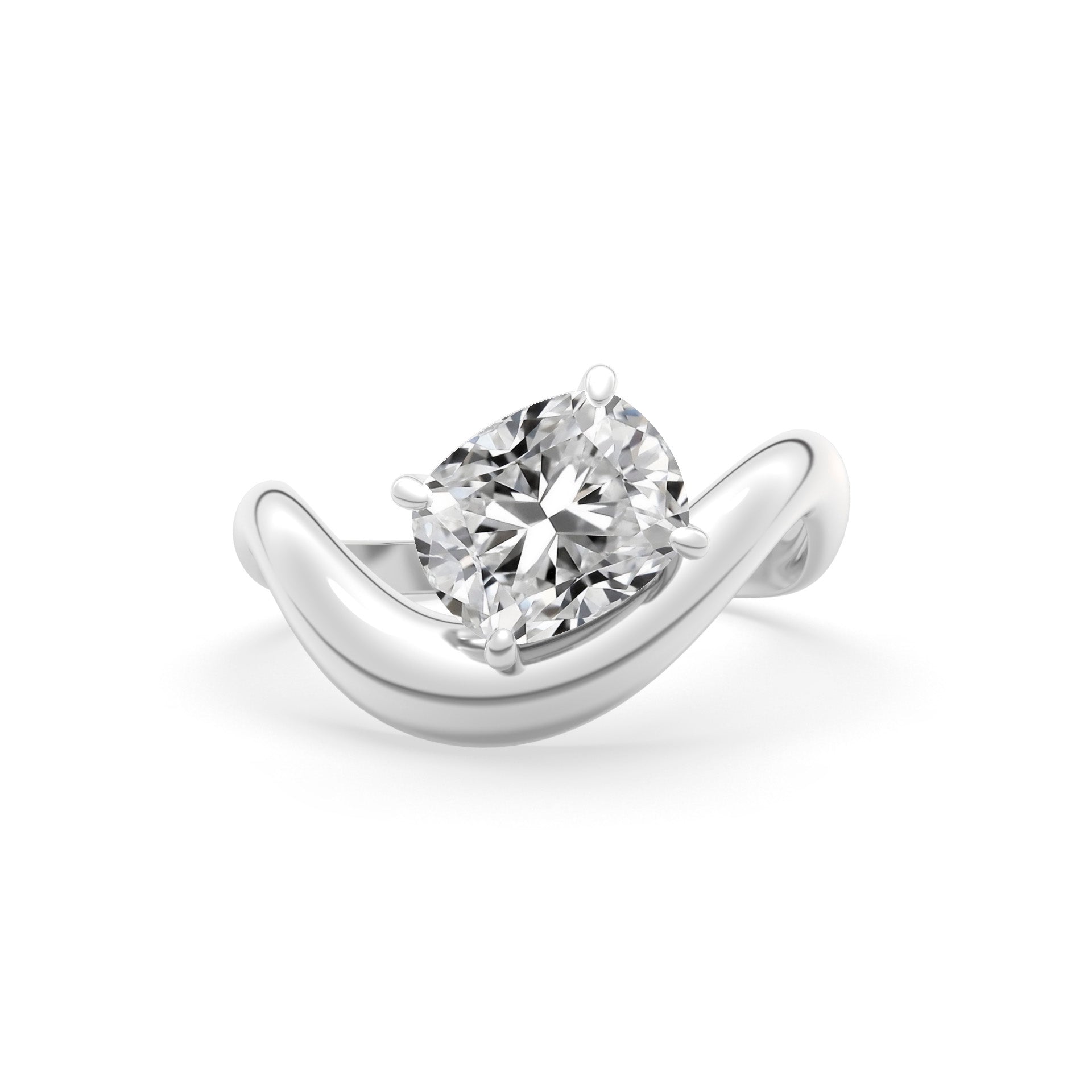 Rosa Cushion Ring