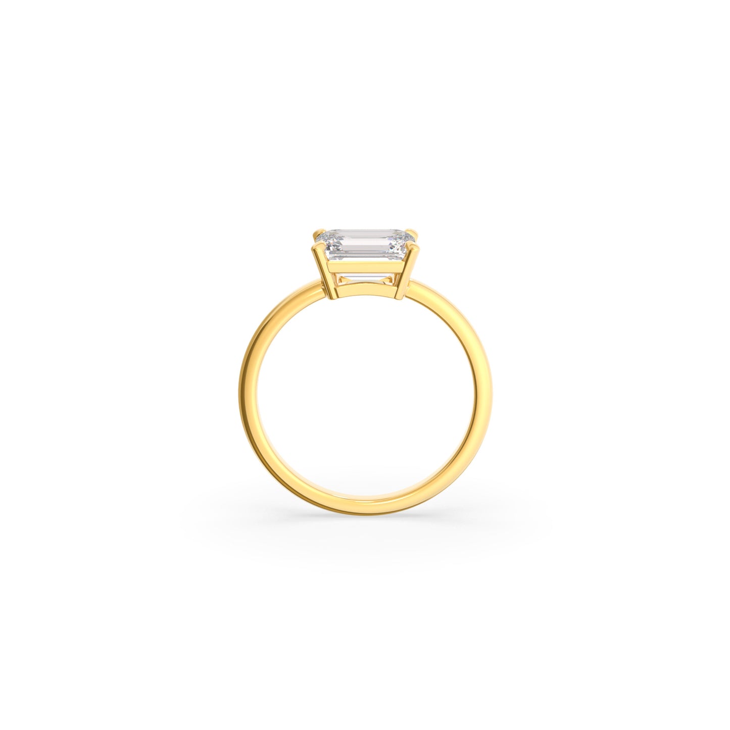 Classic Emerald-cut Solitaire Ring - Arter Jewelry