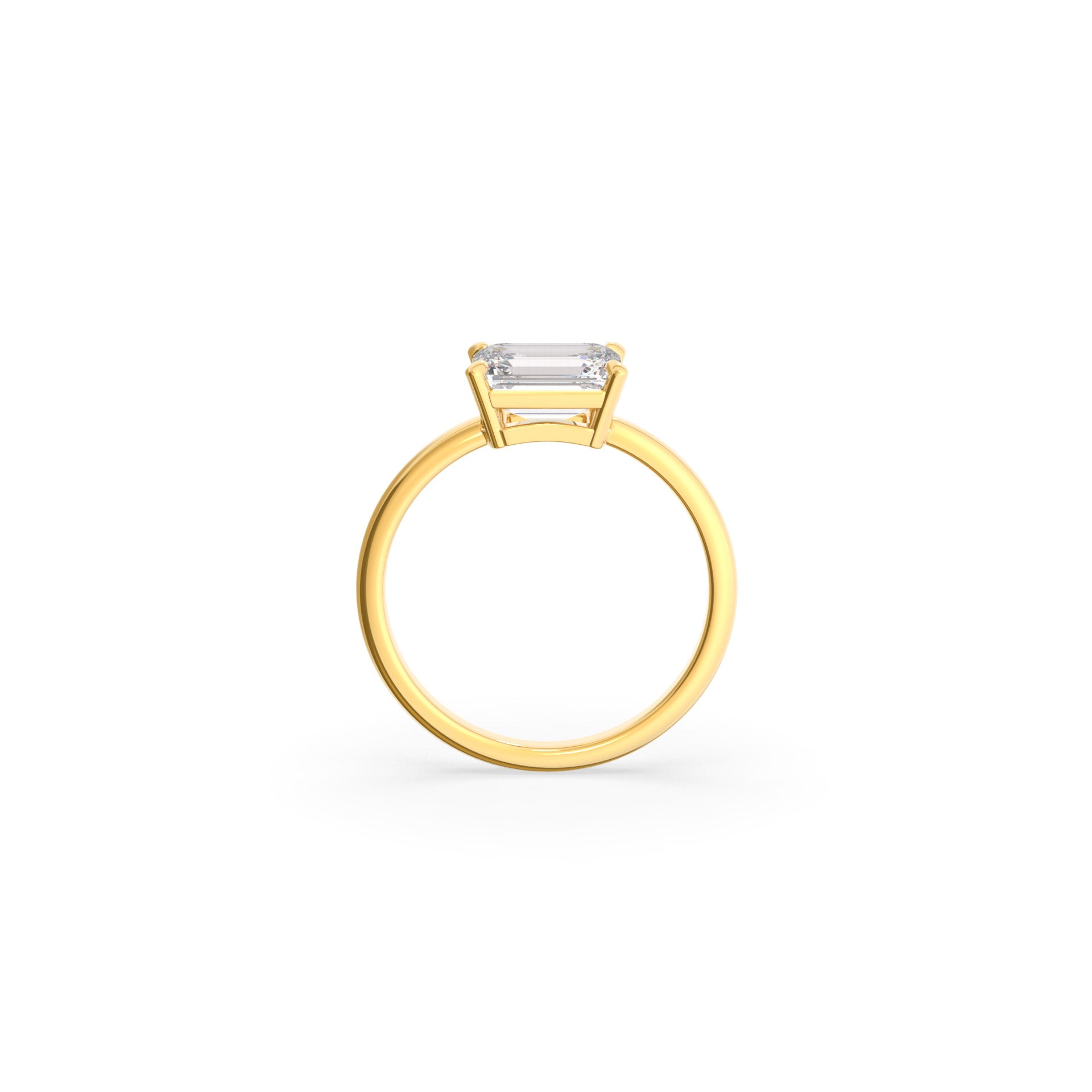 Classic Emerald-cut Solitaire Ring - Arter Jewelry