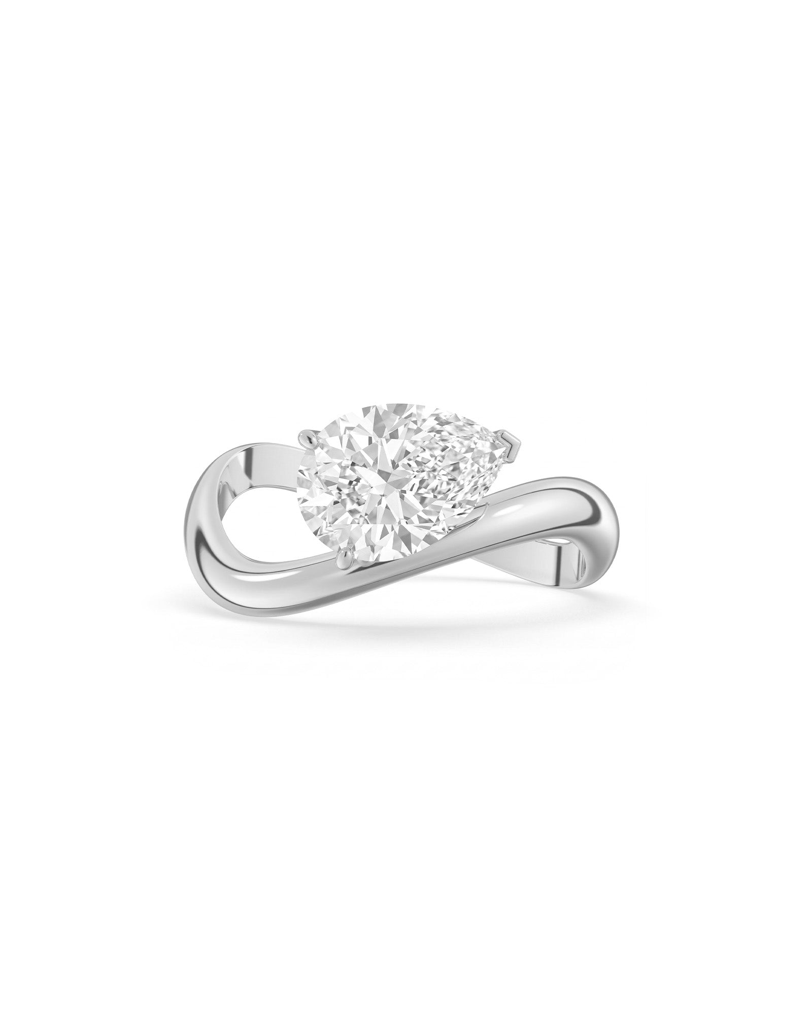 Rosa Pear Ring - Arter Jewelry