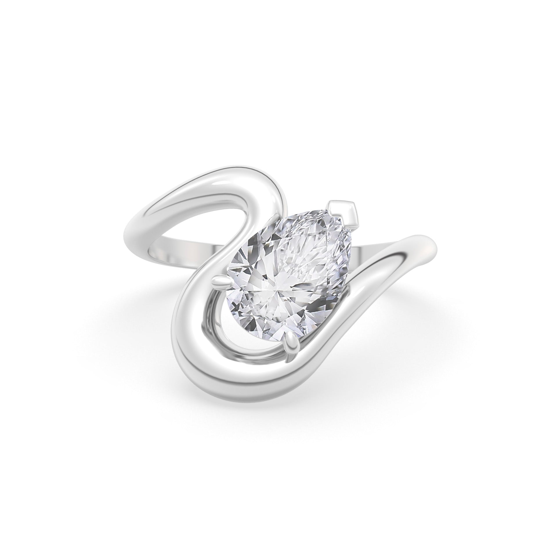 Ada Pear Ring