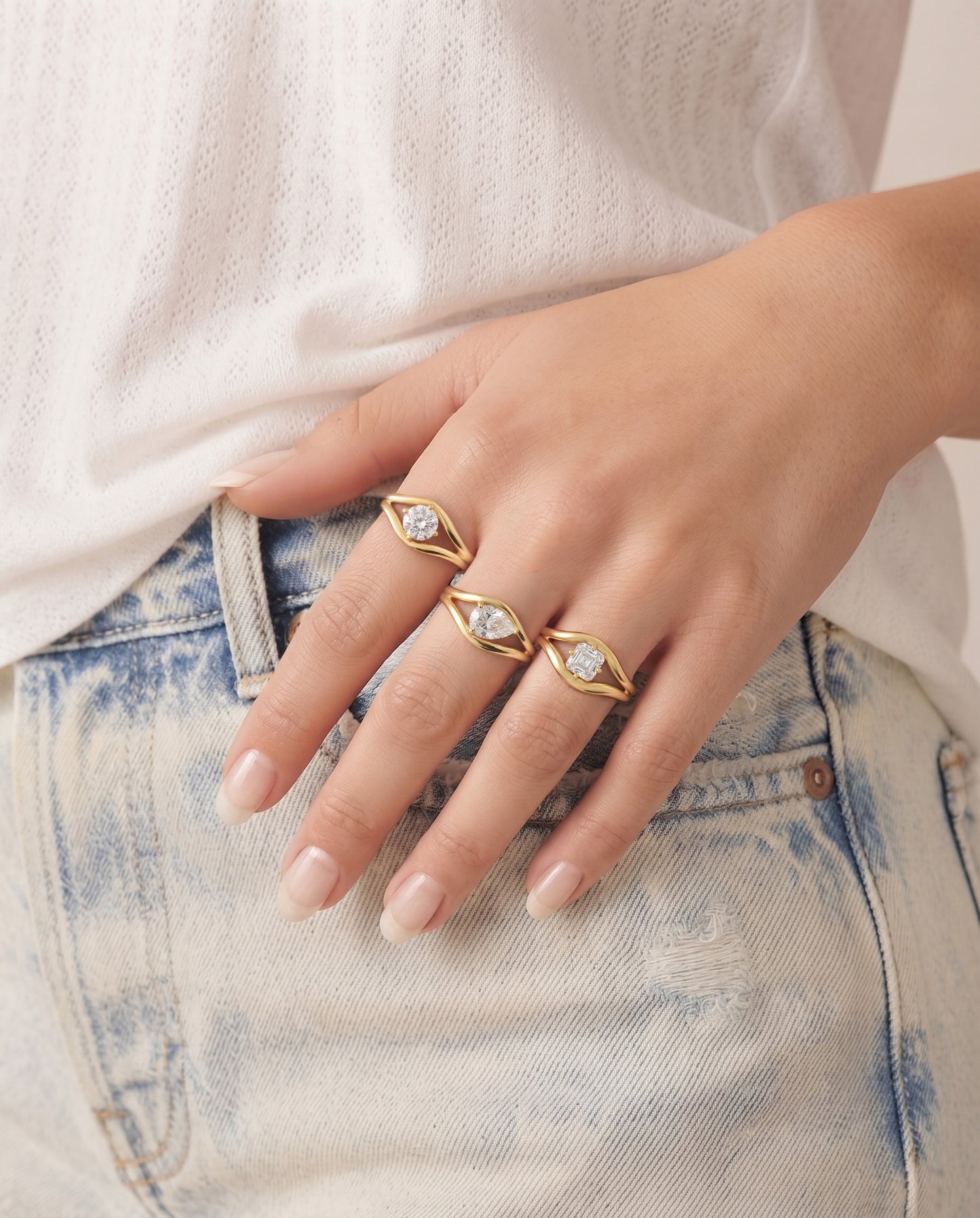 Rafaela Ring - Asscher Cut
