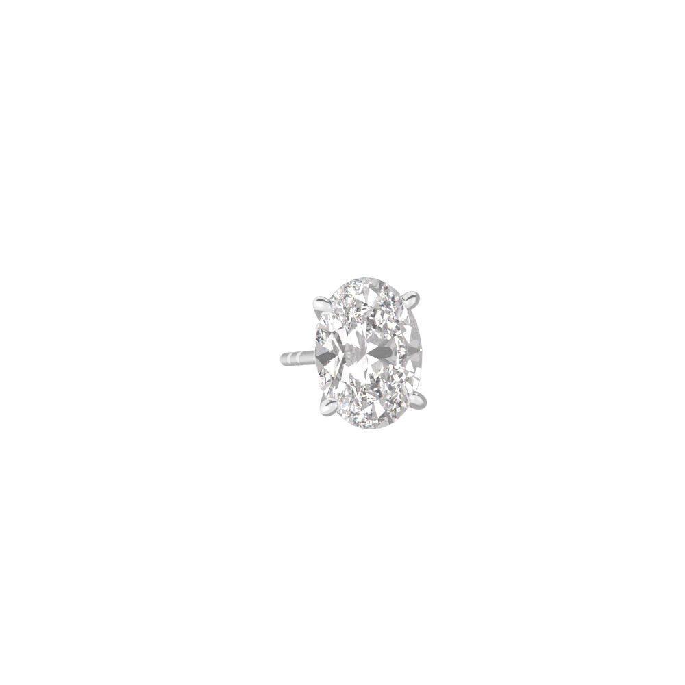 Oval Cut Studs - Arter Jewelry