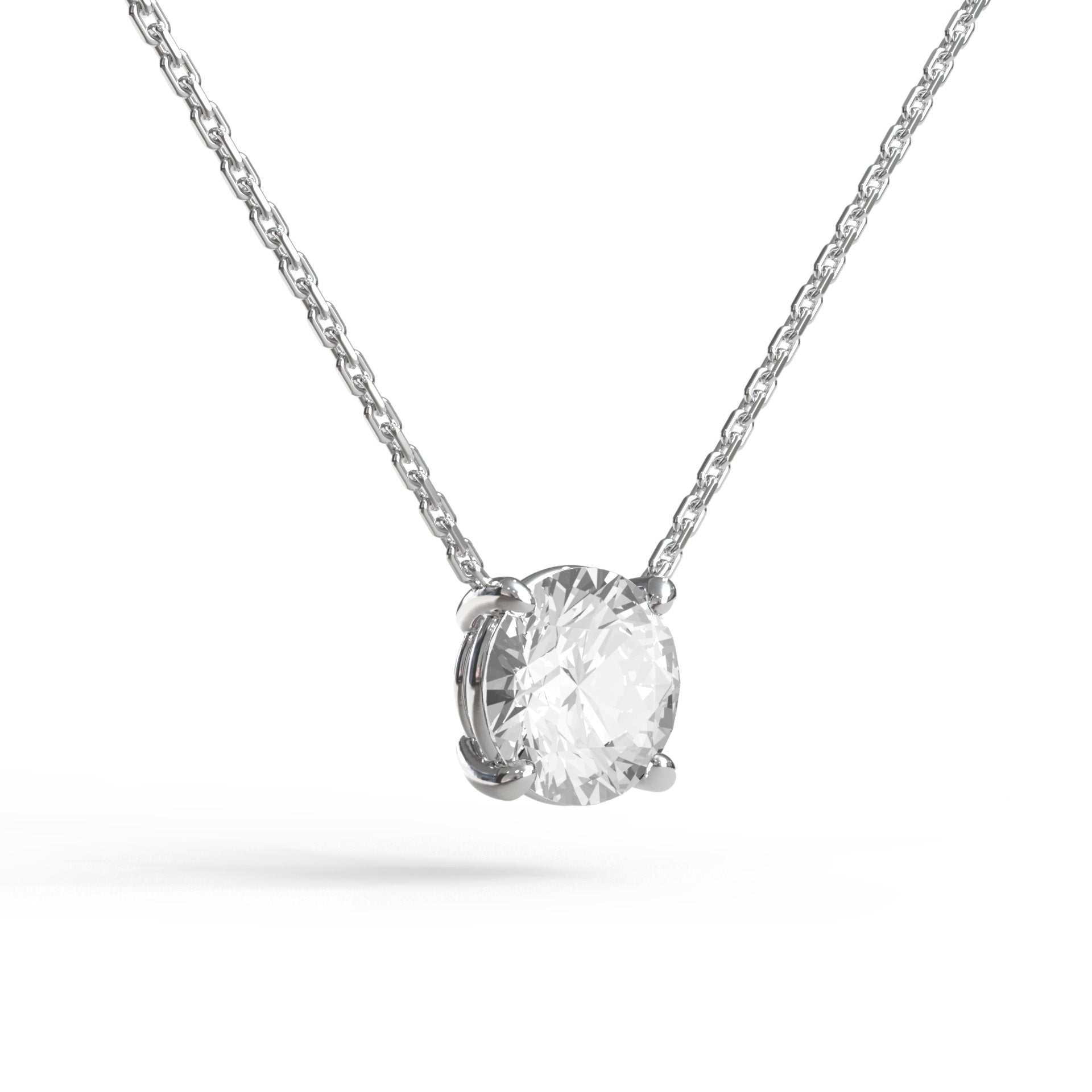 Single Brilliant Necklace
