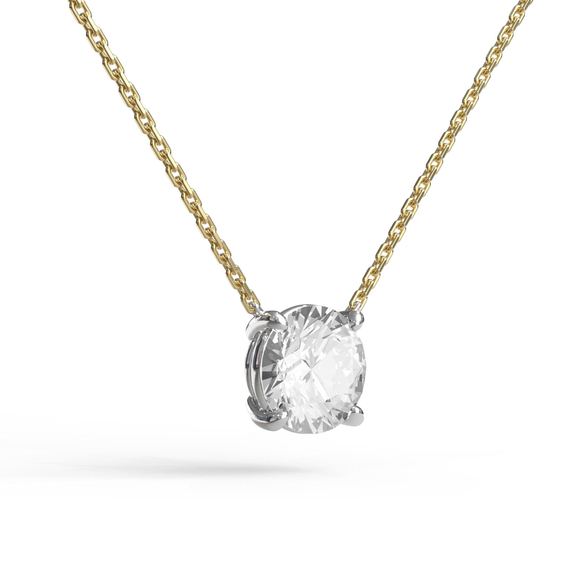 Single Brilliant Necklace