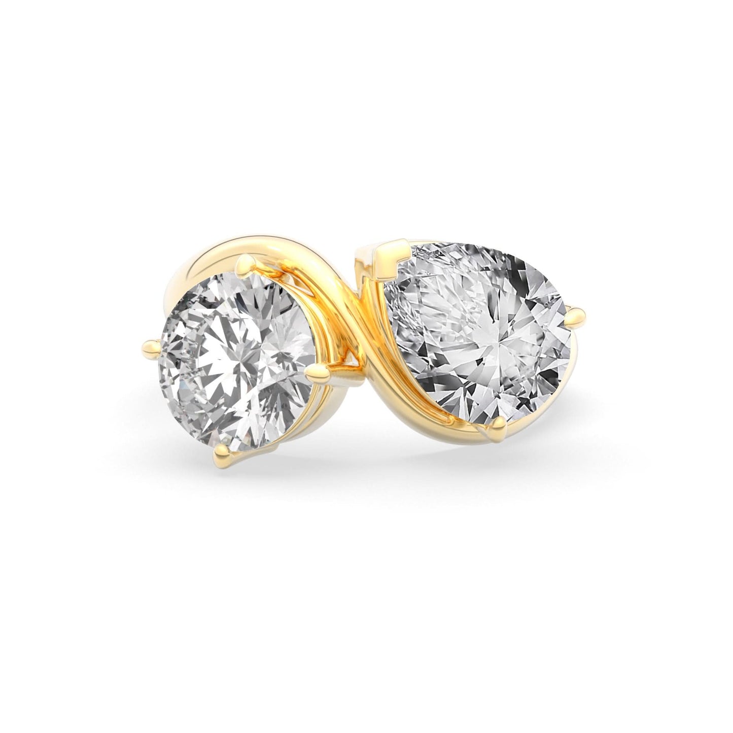Rosa Two Stone Ring - Arter Jewelry