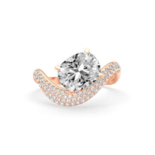 Load image into Gallery viewer, Rosa Cushion Ring Pavé
