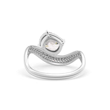 Load image into Gallery viewer, Rosa Cushion Ring Pavé
