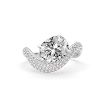 Load image into Gallery viewer, Rosa Cushion Ring Pavé

