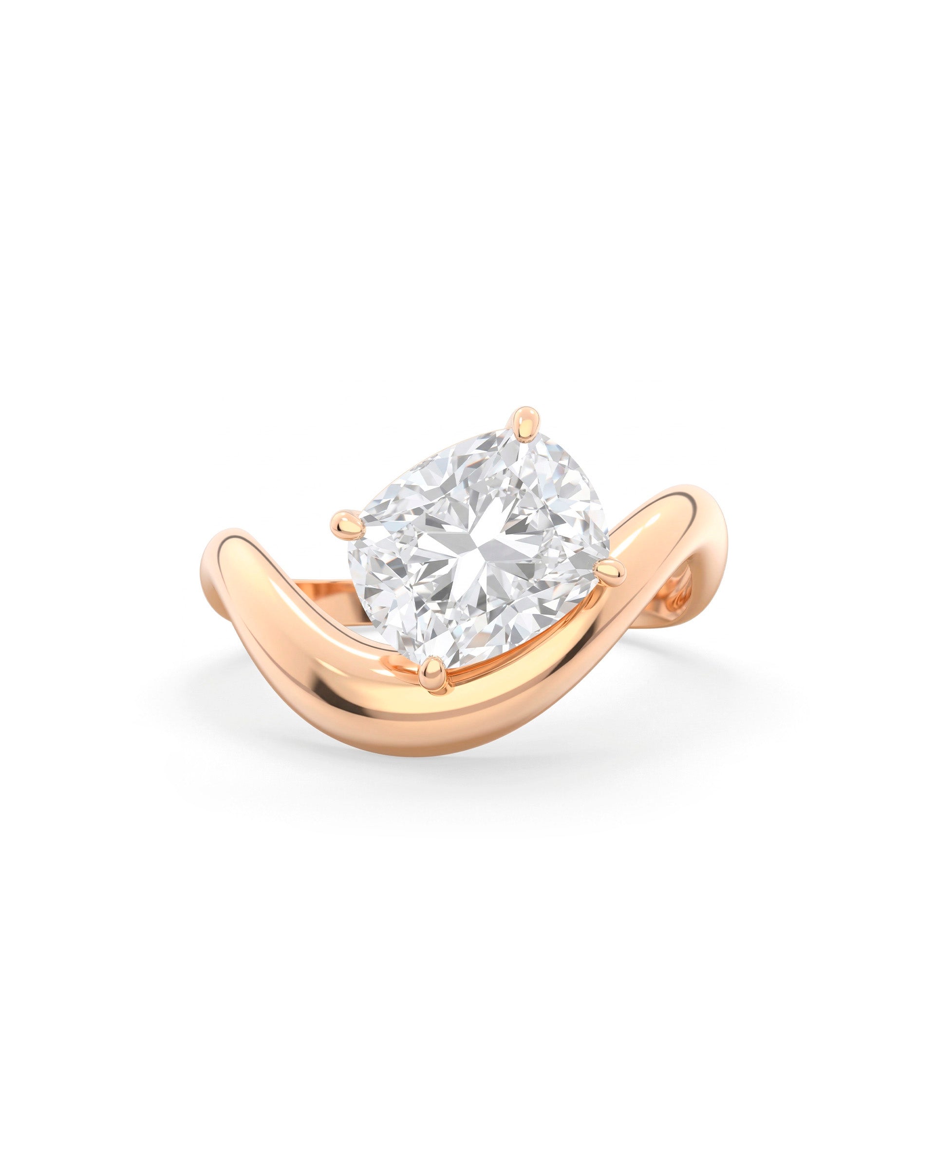 Rosa Cushion Ring - Arter Jewelry