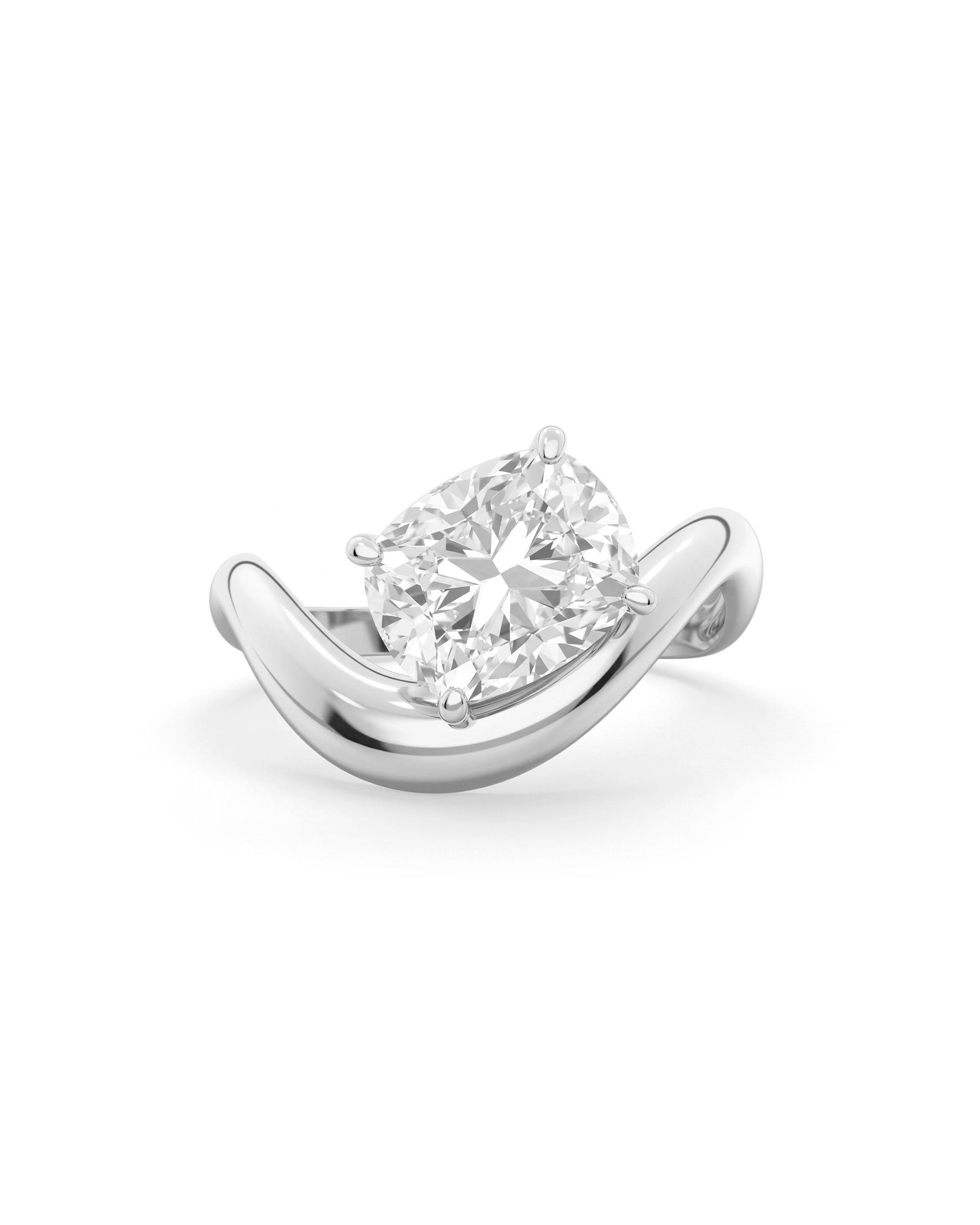 Rosa Cushion Ring - Arter Jewelry