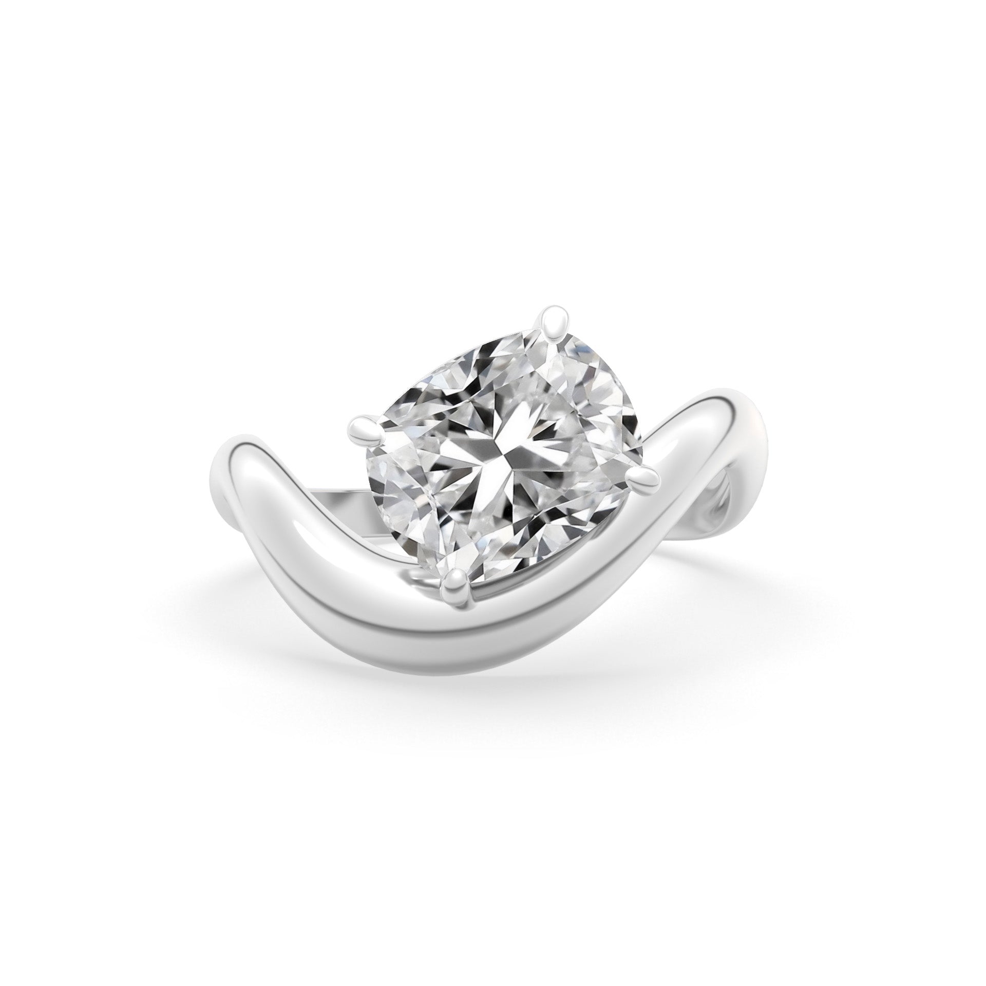 Rosa Cushion Ring