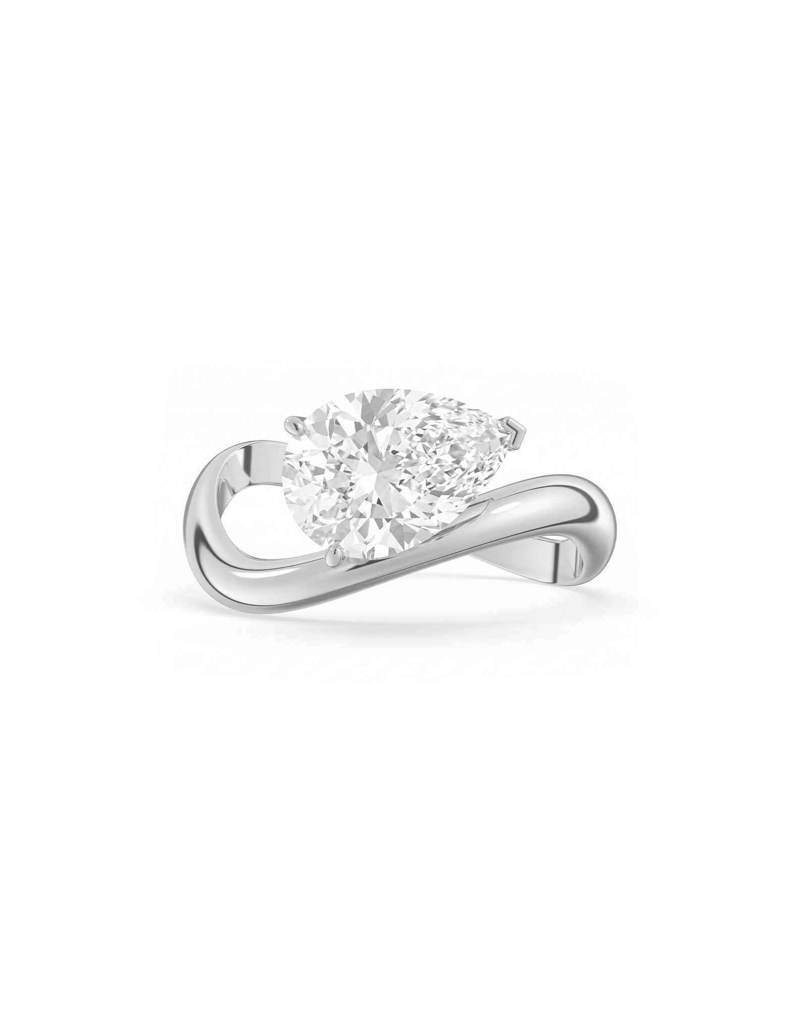 Rosa Pear Ring - Arter Jewelry