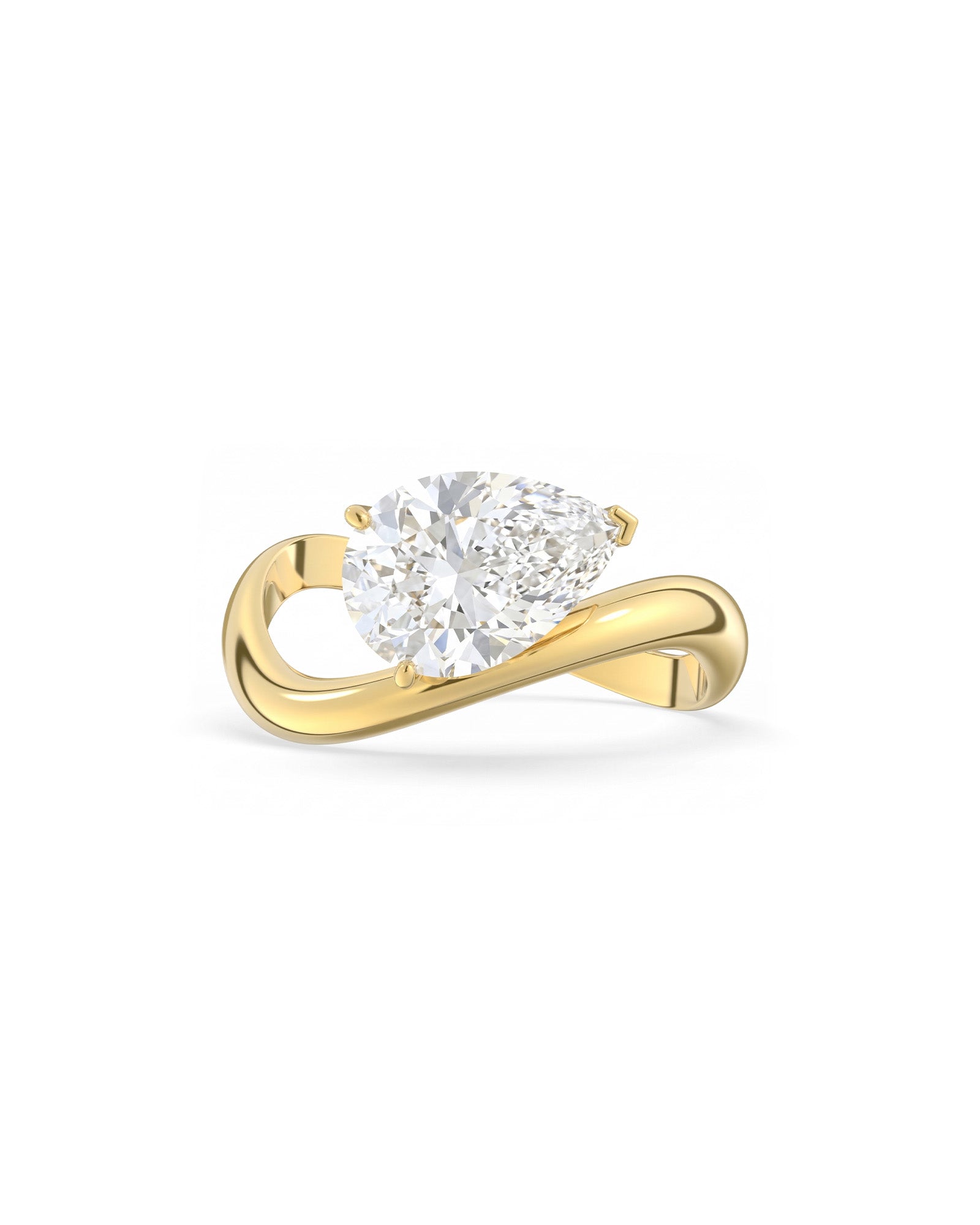 Rosa Pear Ring - Arter Jewelry