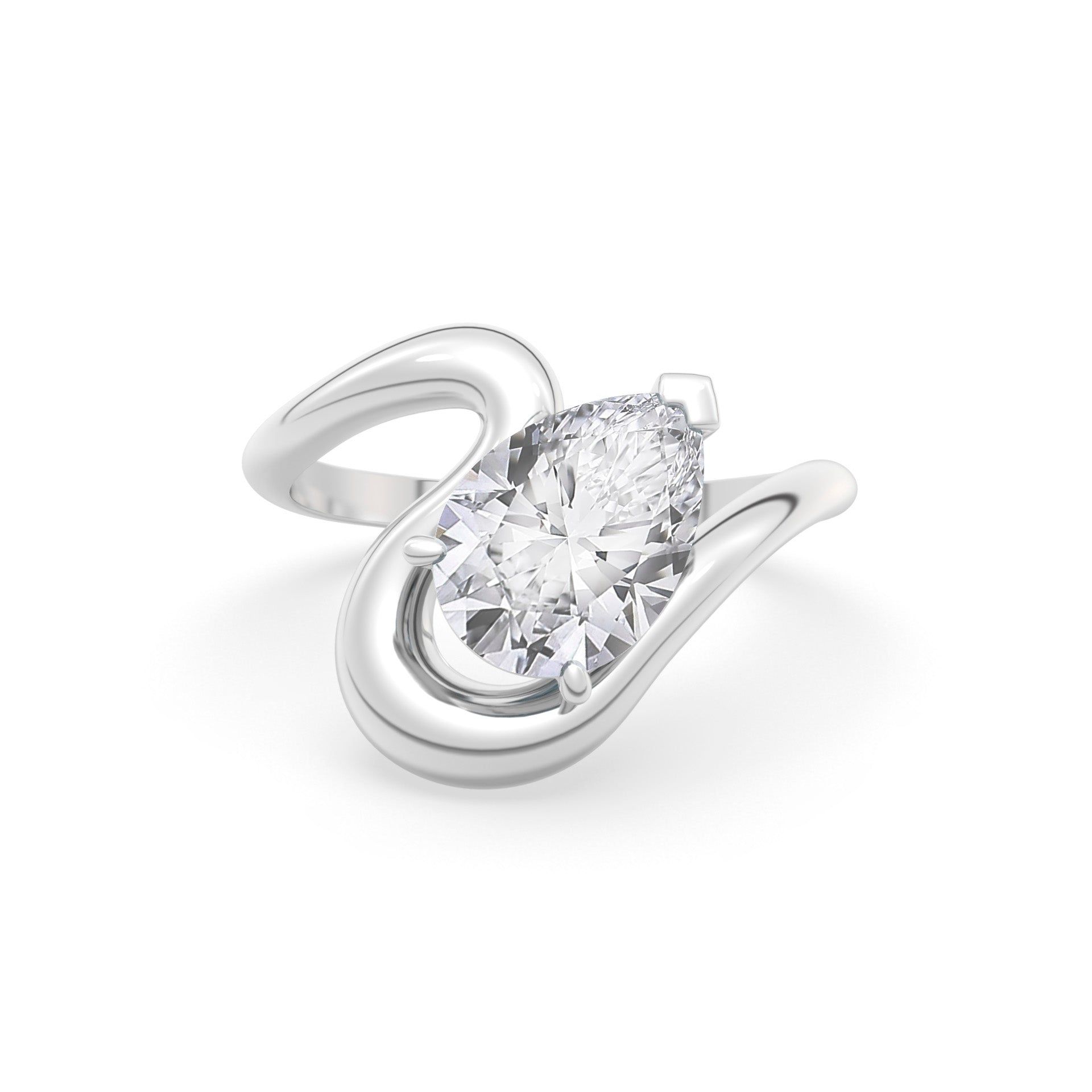 Ada Pear Ring