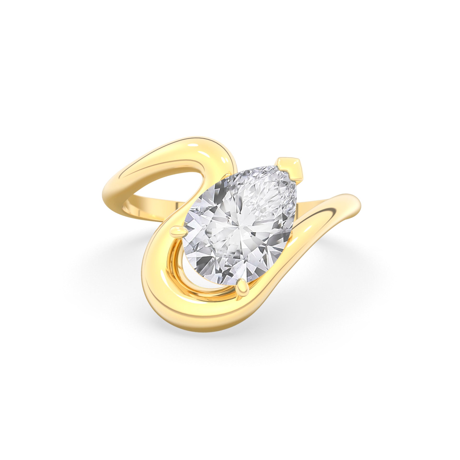 Ada Pear Ring