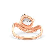 Load image into Gallery viewer, Rosa Cushion Ring Pavé
