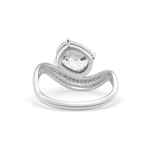 Load image into Gallery viewer, Rosa Cushion Ring Pavé

