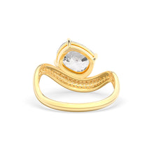 Load image into Gallery viewer, Rosa Cushion Ring Pavé
