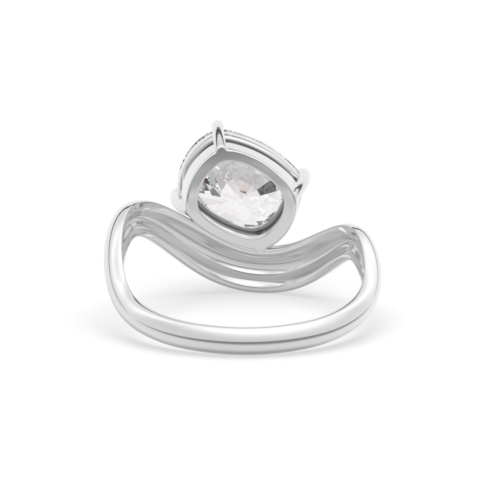 Rosa Cushion Ring