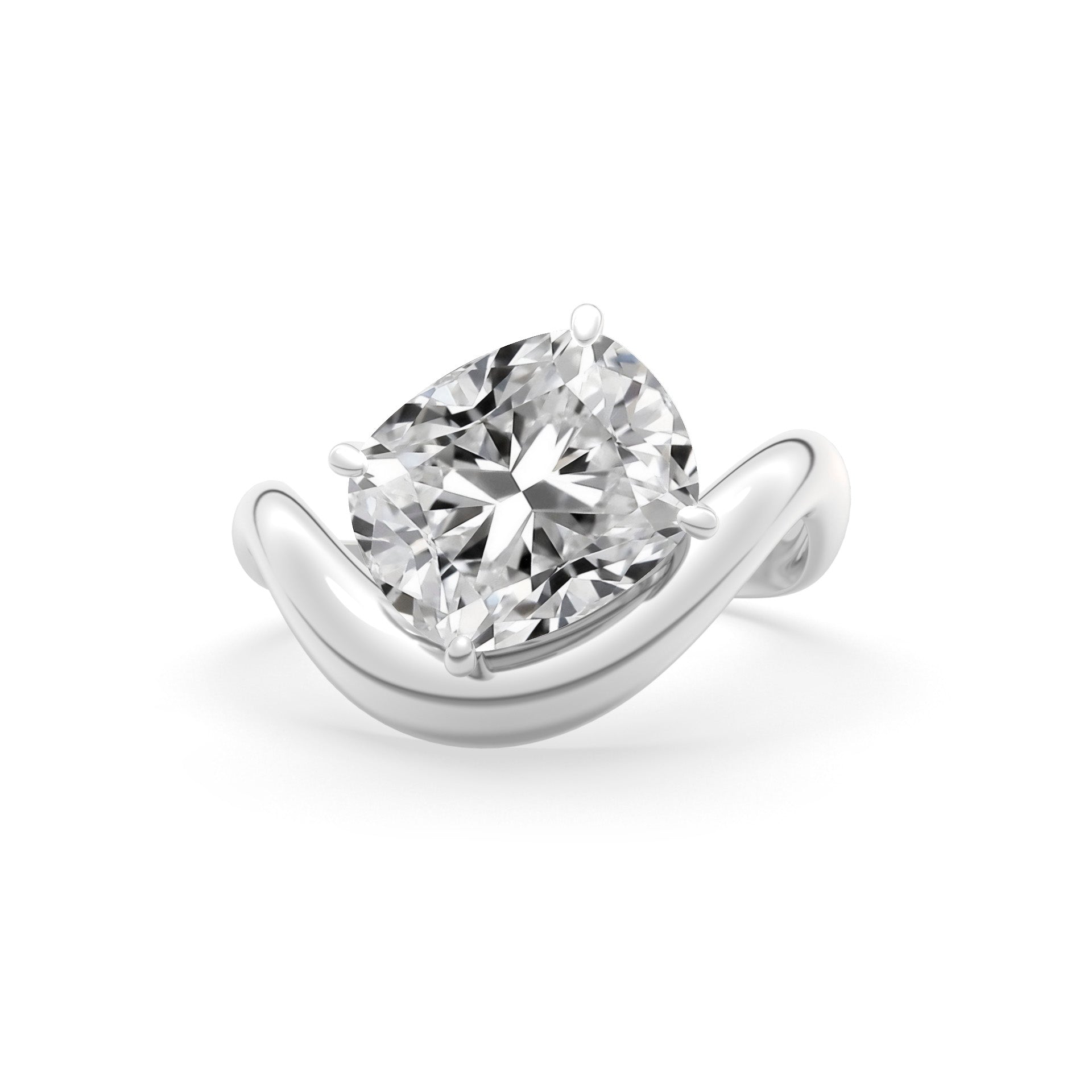 Rosa Cushion Ring