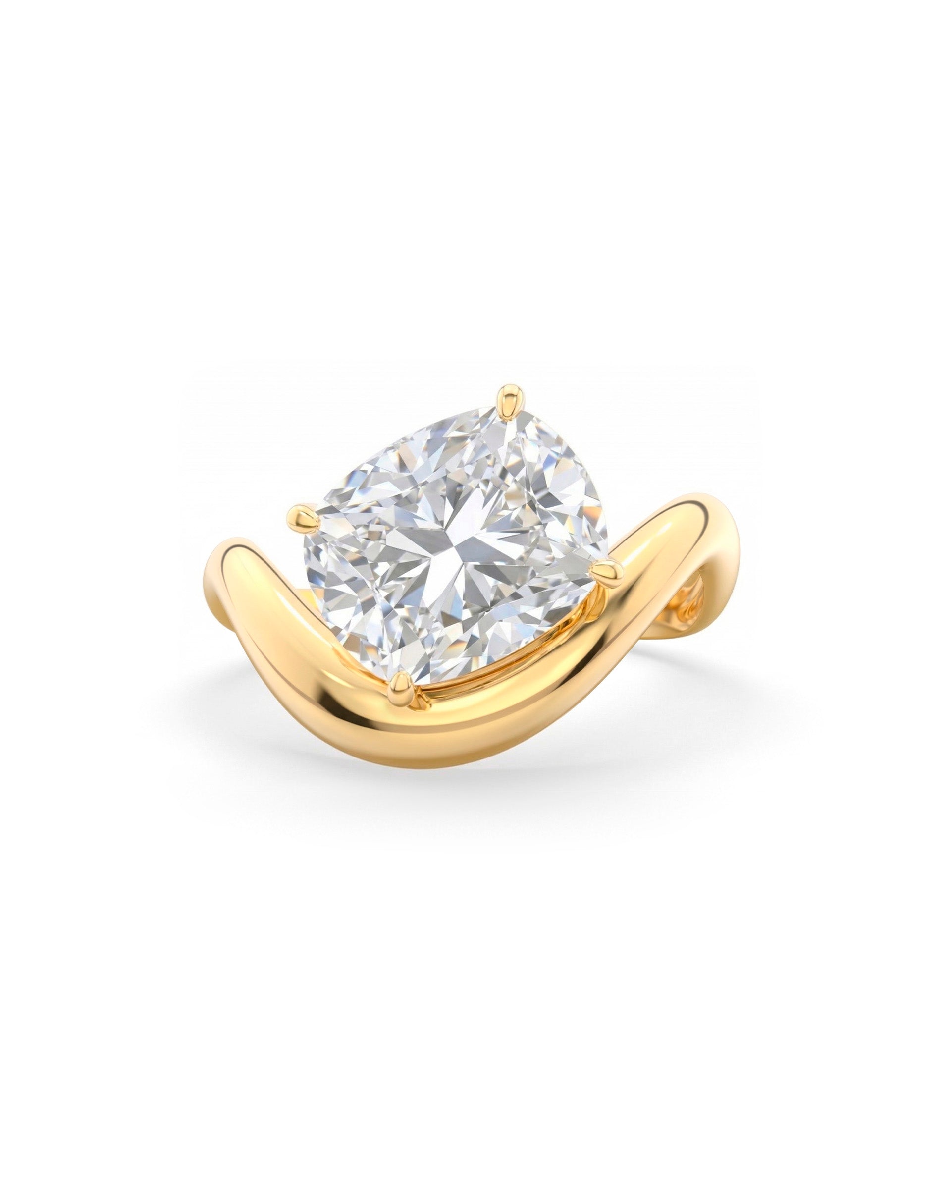 Rosa Cushion Ring - Arter Jewelry