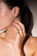 Load image into Gallery viewer, Rosa Cushion Ring Pavé
