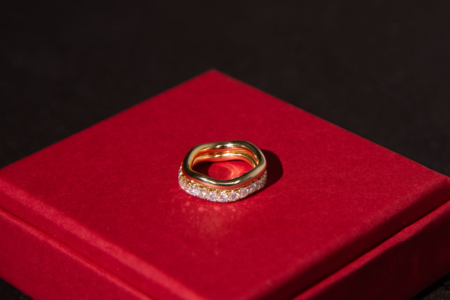 Spaghetti Gold Ring - Arter Jewelry