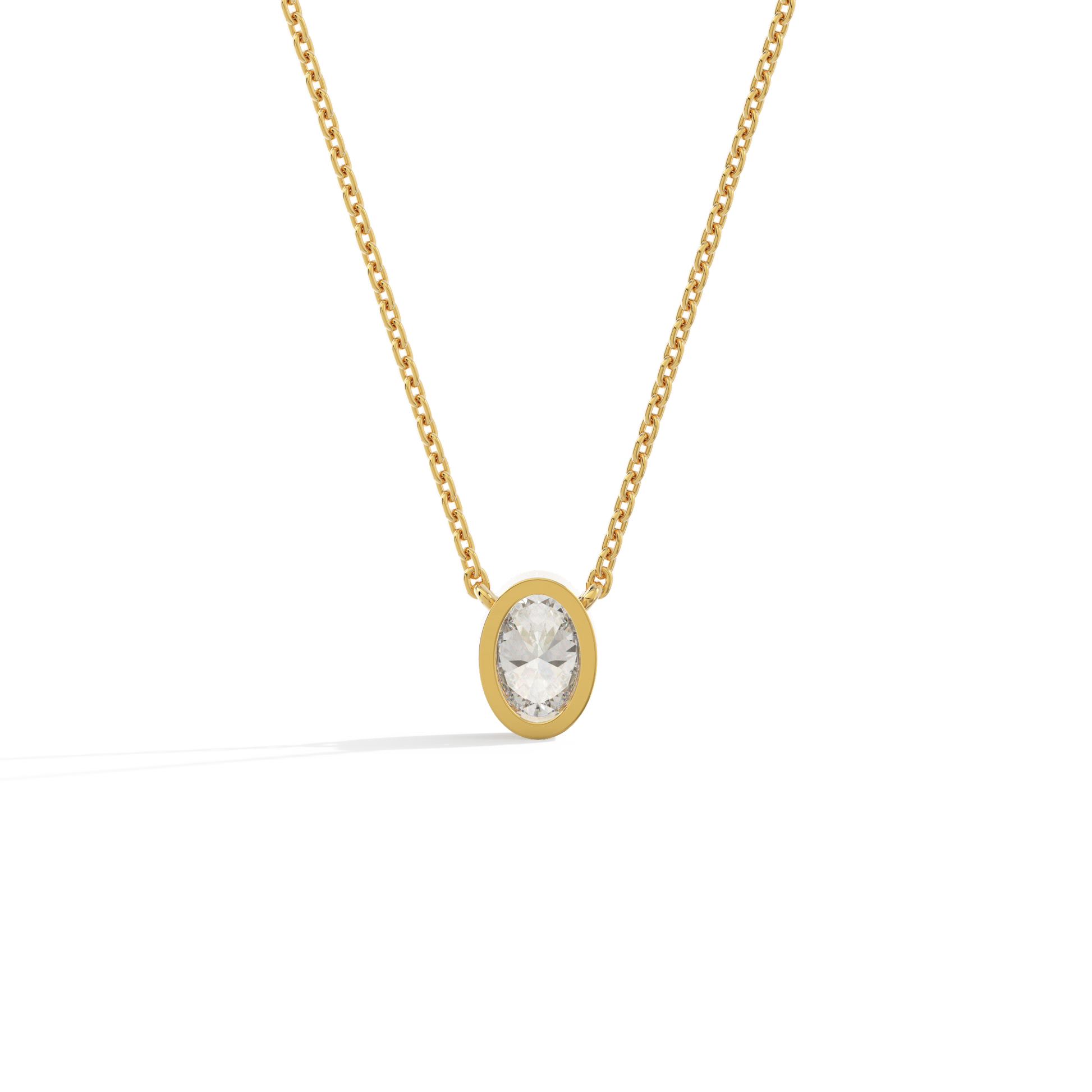 Oval Cut Pendant - Arter Jewelry