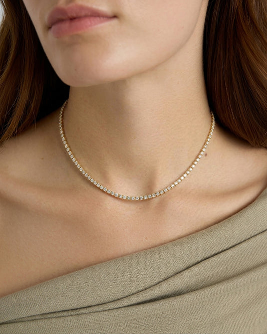 Tennis Necklace - 0.08ct