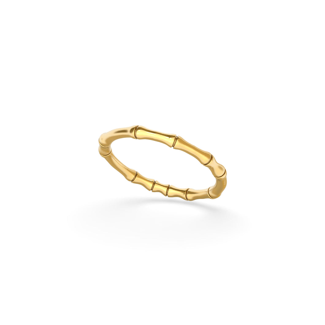 Bamboo fine ring