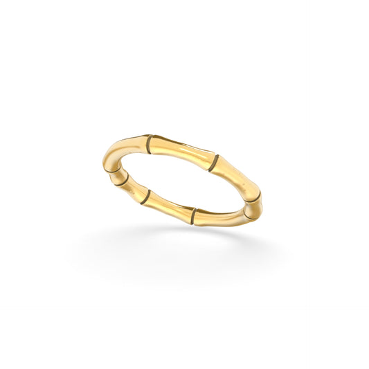 Bamboo wide ring - Arter Jewelry