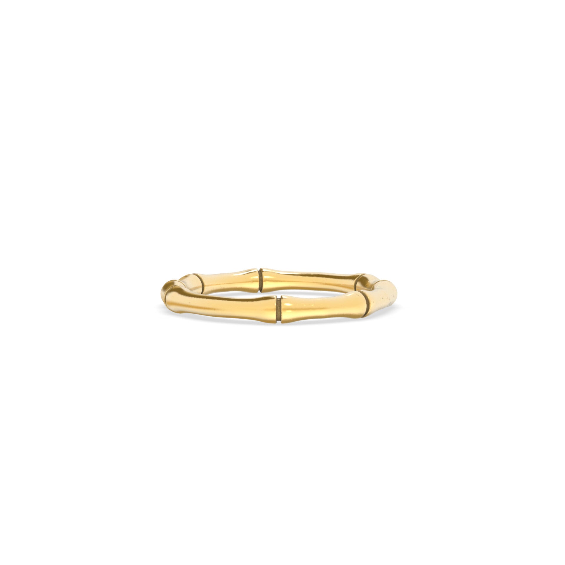 Bamboo wide ring