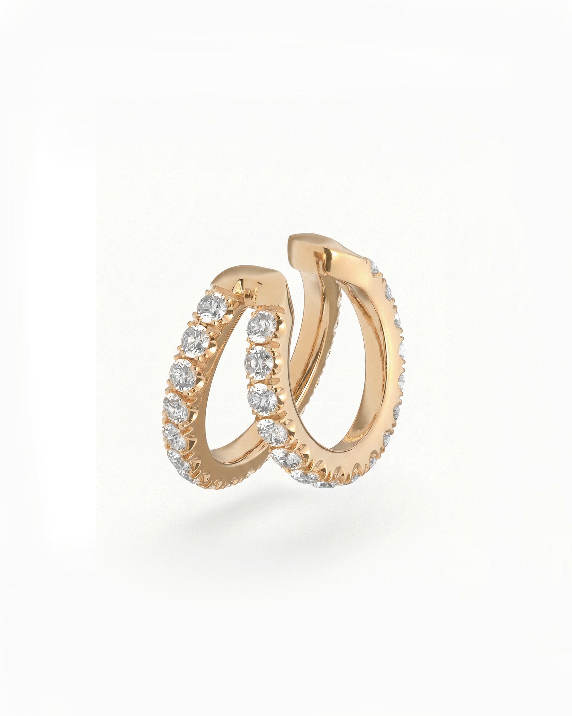 Double Pavé Ear Cuff - Arter Jewelry