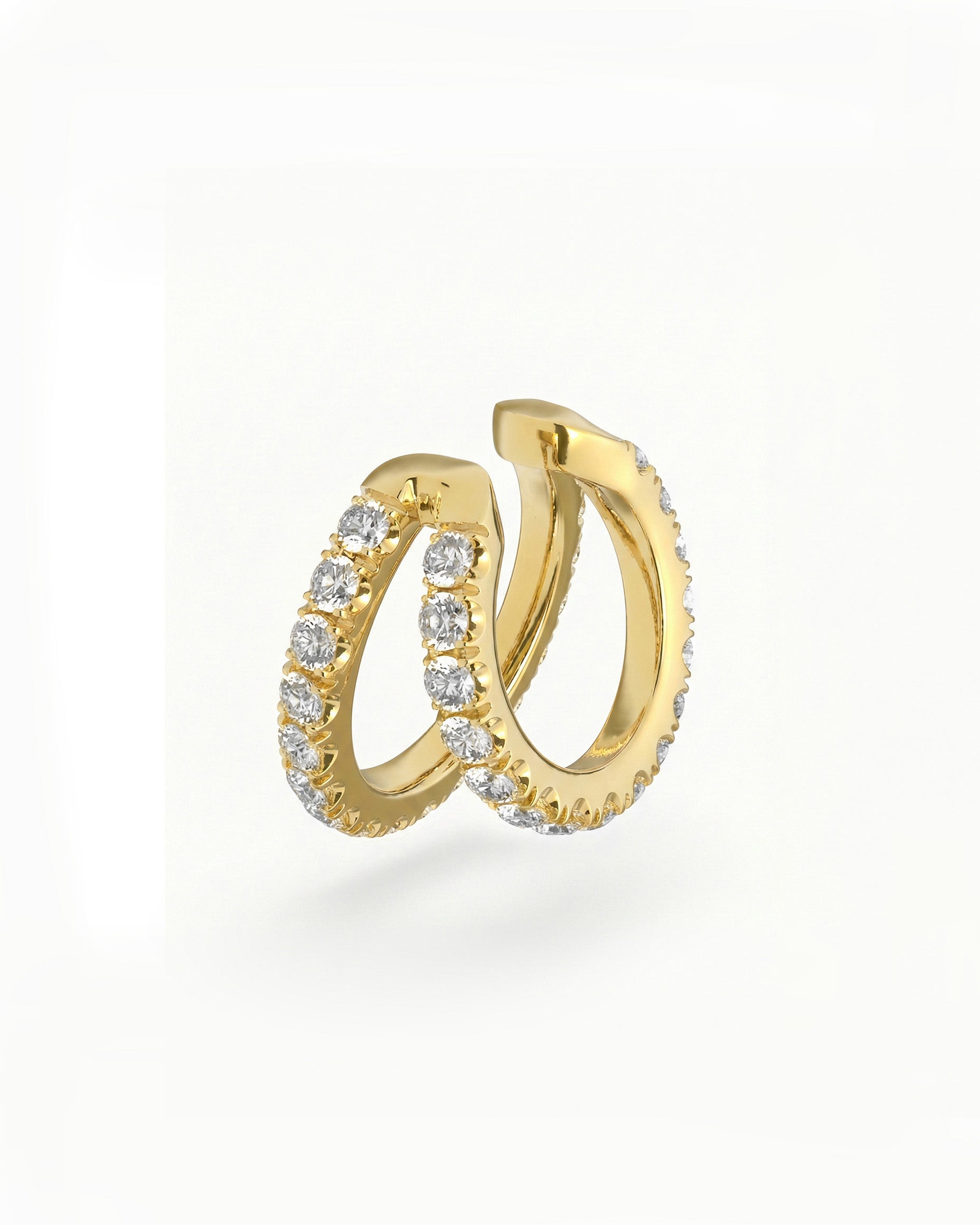 Double Pavé Ear Cuff - Arter Jewelry
