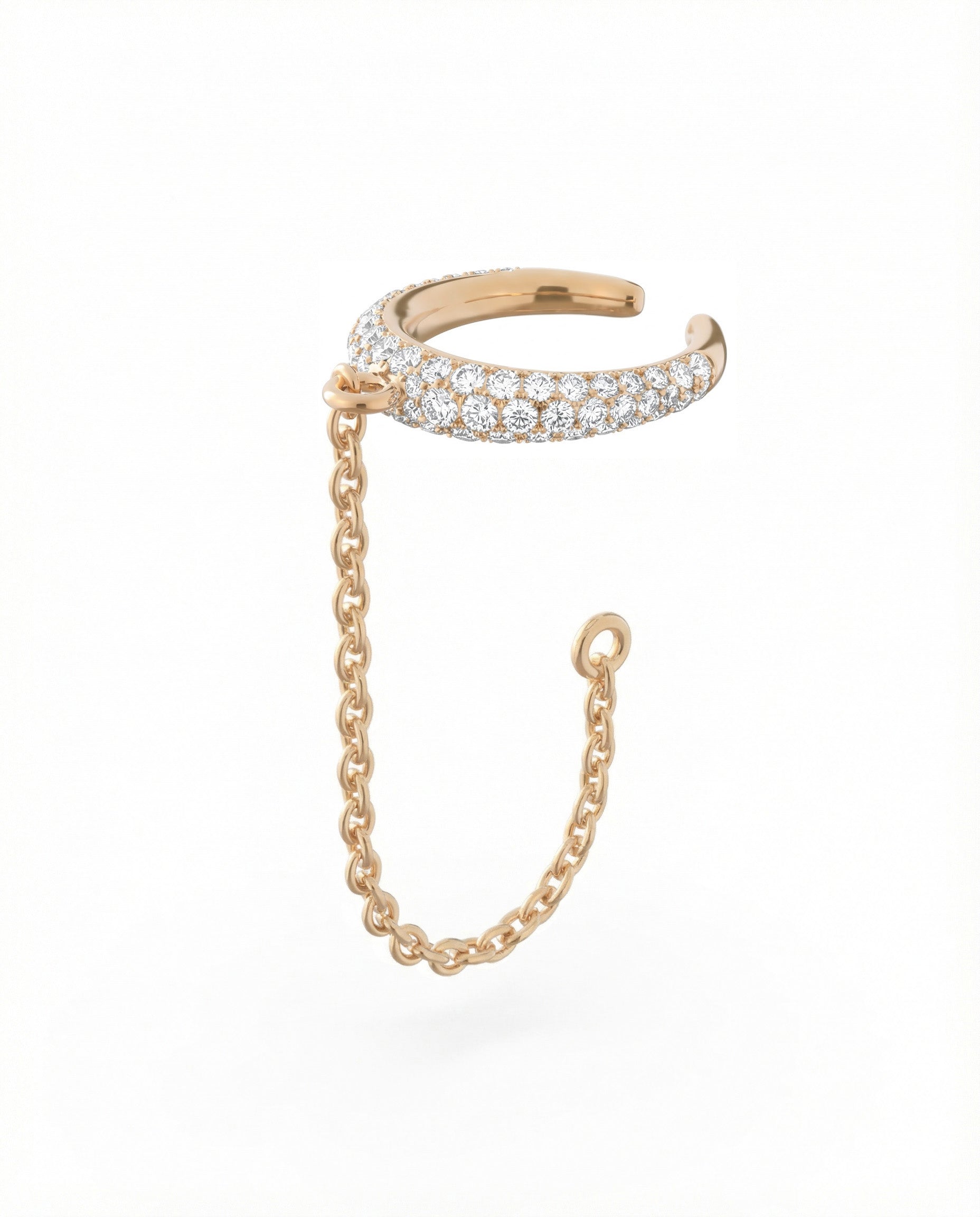 Single Pavé Ear Cuff - Arter Jewelry