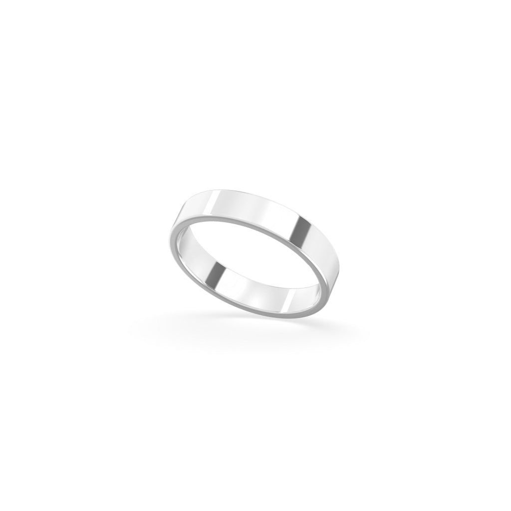 Mens 5mm Flat - Arter Jewelry