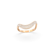 Load image into Gallery viewer, Clara Ring Thick Pavé
