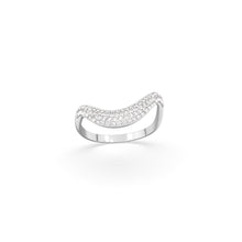 Load image into Gallery viewer, Clara Ring Thick Pavé
