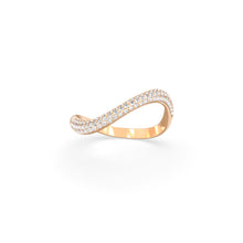 Load image into Gallery viewer, Clara Ring Thin Pavé
