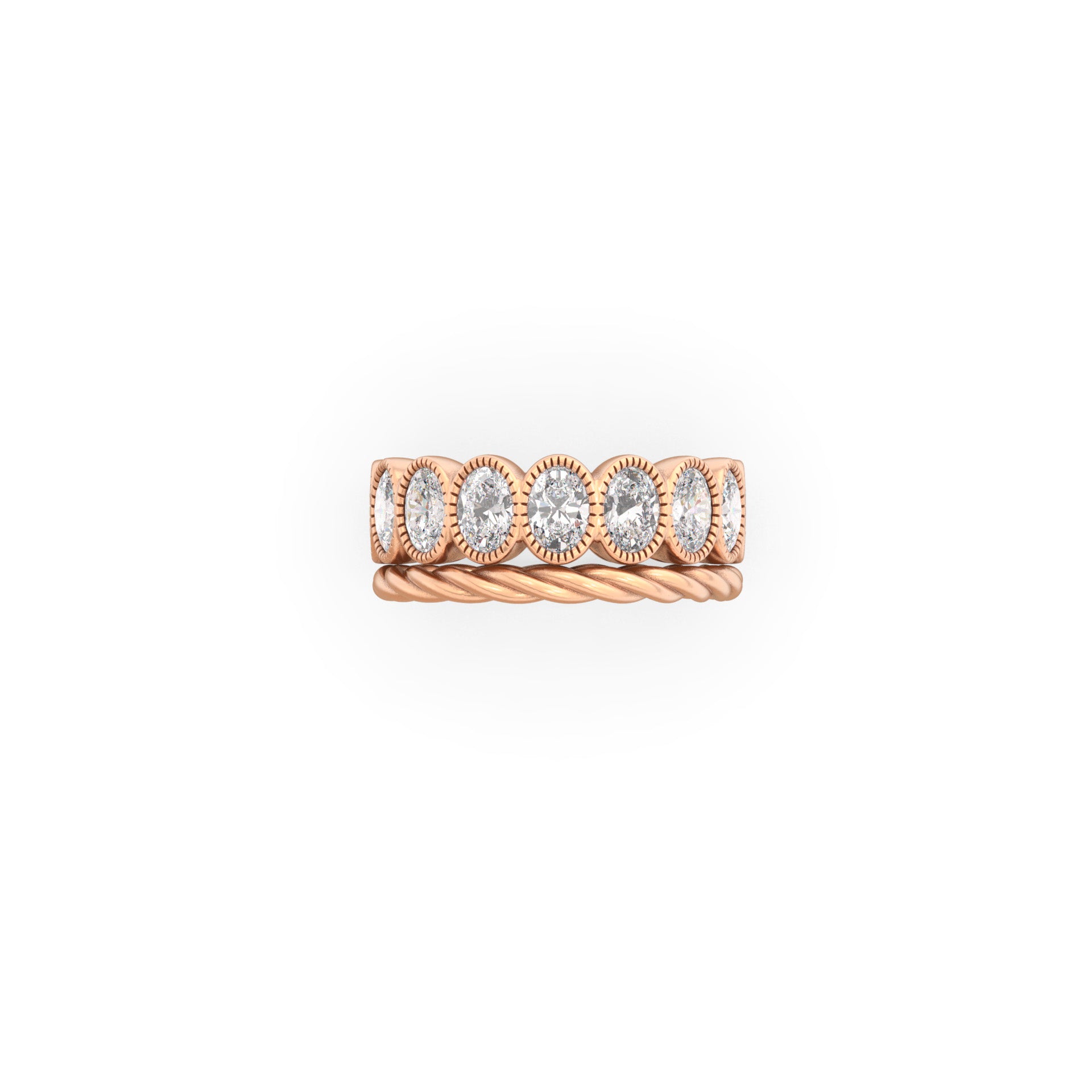Millie Oval Eternity Ring - Arter Jewelry