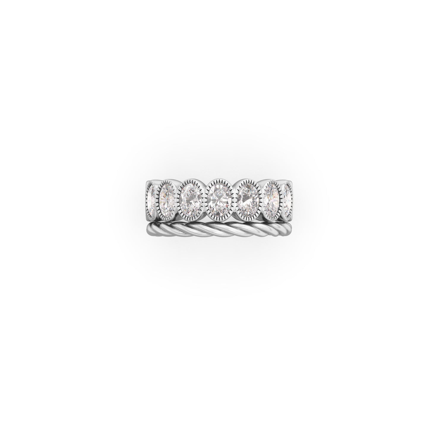 Millie Oval Eternity Ring - Arter Jewelry