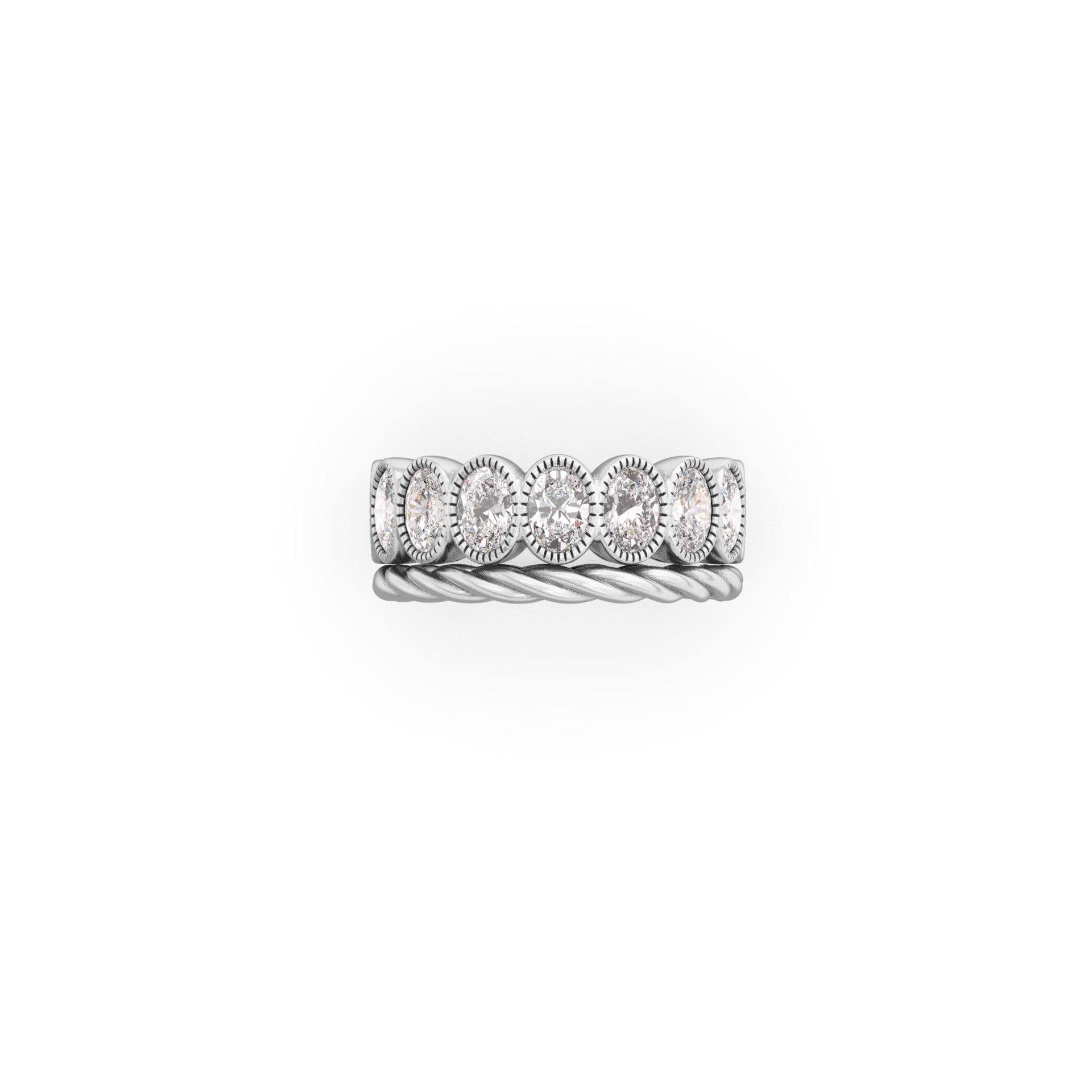 Millie Oval Eternity Ring - Arter Jewelry