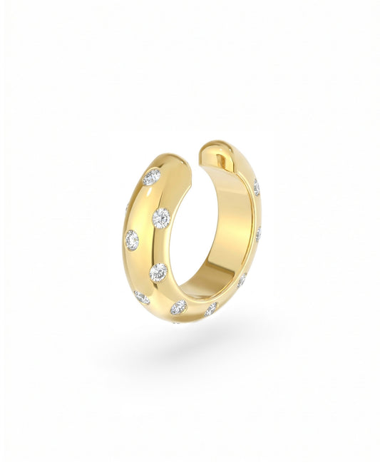 Gold Starry Ear Cuff - Arter Jewelry