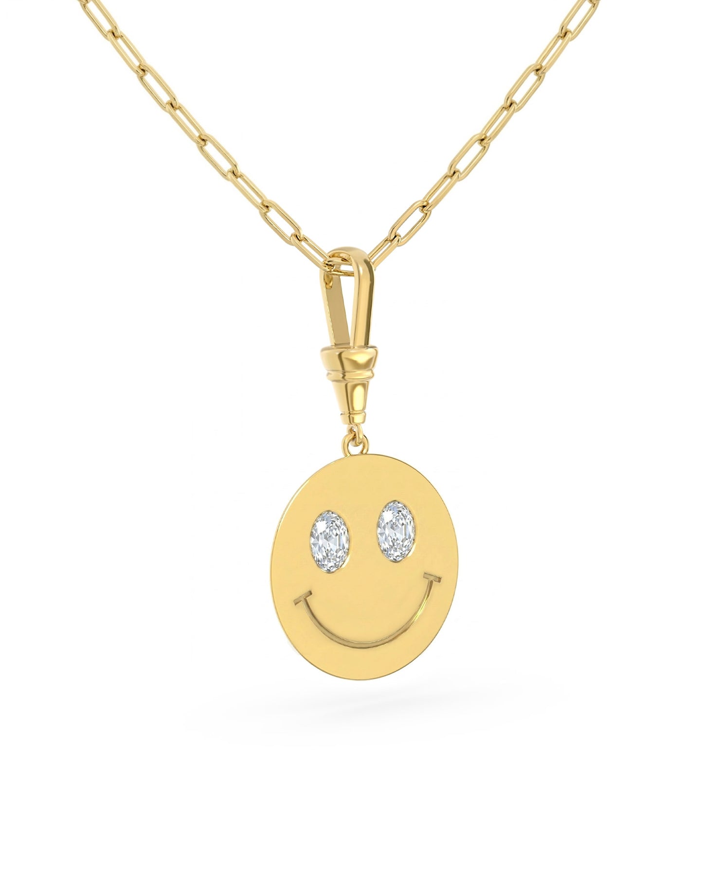 Smiley Pendant - Oval Eyes