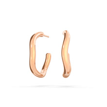 Load image into Gallery viewer, Spaghetti Gold Hoop
