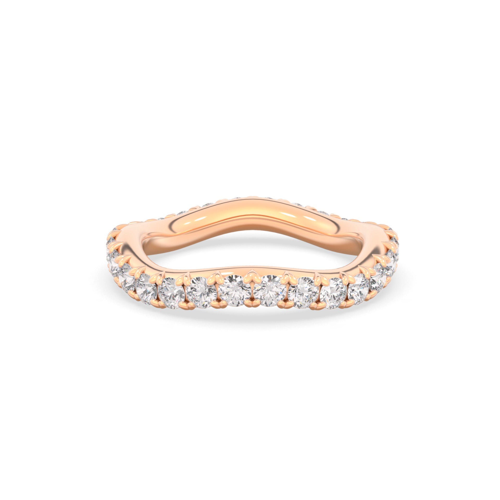 Spaghetti Diamond Ring